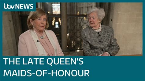 Maids Of Honour At Queen S Coronation Return To Westminster Abbey ITV