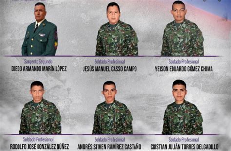 Seis Militares Murieron Y Cuatro Resultaron Heridos Al Caer En Un Campo