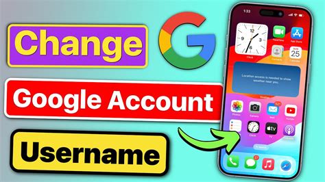 How To Change Google Account Username Change Your Gmail Id Name Or