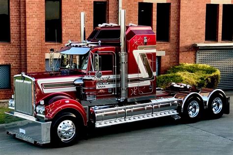 Kenworth Conventional With An Aerodyne Sleeper Big Rig Trucks Cool