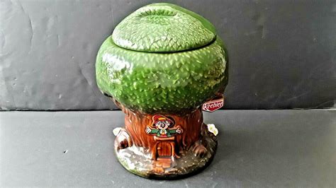 Keebler Cookie Jar Keebler Elf Tree House Cookie Jar Vintage Keebler Cookie Jar Ebay