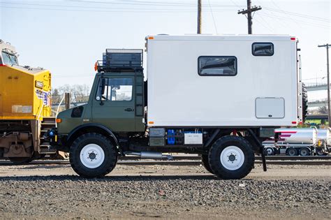 A Fully-Equipped Mercedes-Benz Unimog Expedition Camper