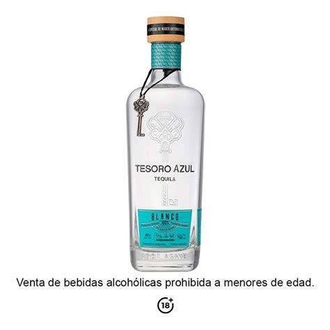 Tequila Tesoro Azul 100 De Agave Blanco 750 Ml Walmart