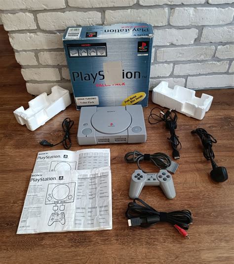 PSX PS1 PSONE KONSOLA SCPH 5552 B PUDEŁKO BOX 12119494875 oficjalne