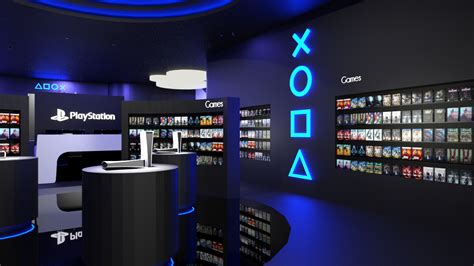 Concept Store Design- Sony Playstation :: Behance