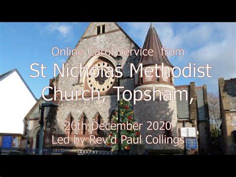 St Nicholas Methodist Church Topsham Carol Service 201220 YouTube