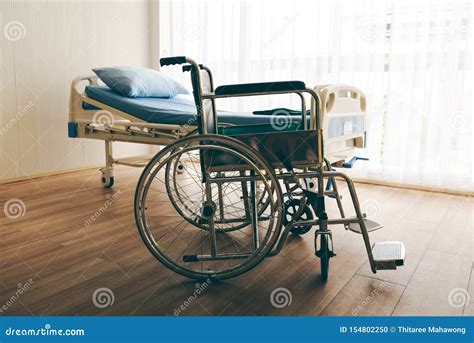 Wheelchair And Beds For Patients In Rooms Stock Photo Image Of