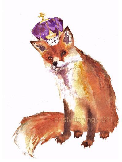 King Of Fox Hollow Nursery Fox Print