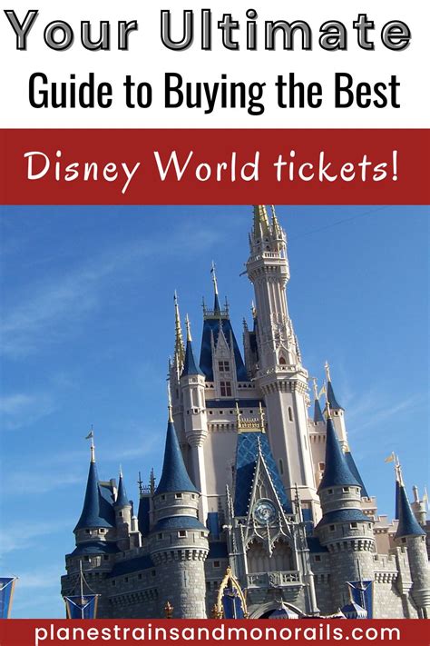 Your Ultimate Guide To Buying The Best Disney World Tickets Planes