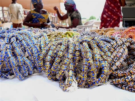 koforidua bead market | African skirts, Koforidua, Beads