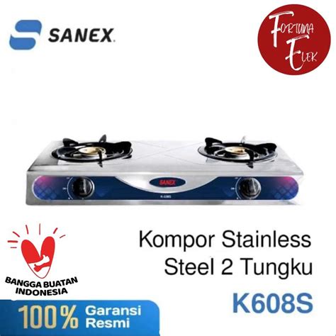 Jual Sanex Gmc Kompor Gas Stainless Tungku K S Skg Bm