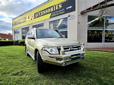 Bushmaster Bull Bar For Pajero 2006 2018 ARMORMAN4X4 Armorman 4x4