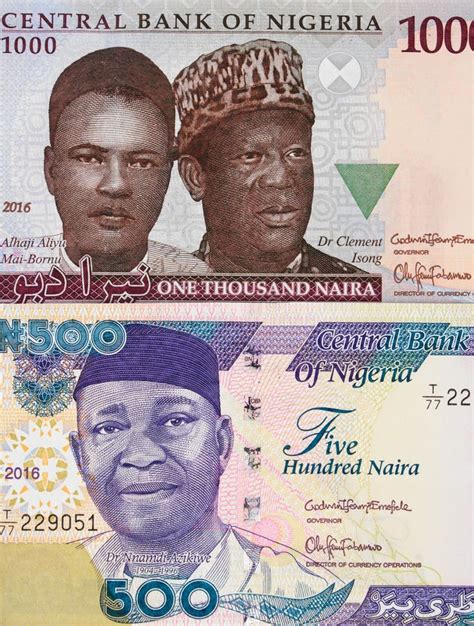 Nigerian Currency Naira Central Bank Notes, Nigeria Money Stock Image - Image of currency, naira ...