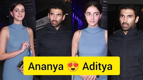 Ananya Pandey And Aditya Roy Kapur Youtube