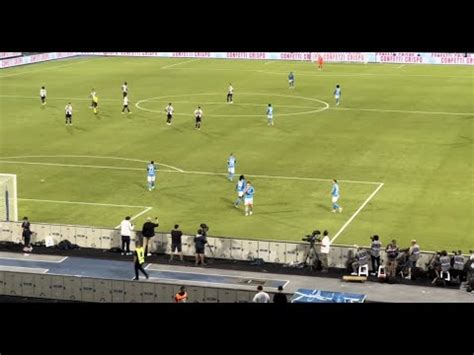 Napoli Udinese Sintesi Completa Dalla Curva B K Youtube