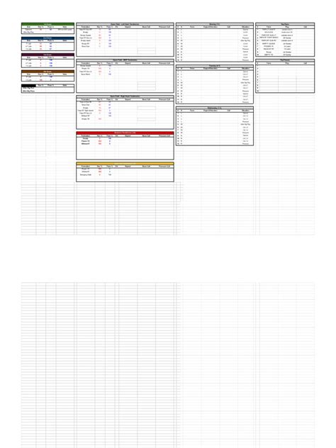 Defensive - Game - Plan - Template - XLSX - All Plays | PDF | American ...