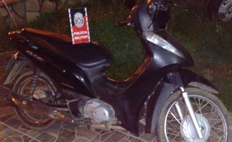 Pol Cia Militar Recupera Moto Que Havia Sido Furtada No Centro De