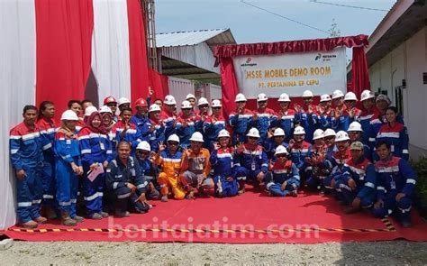 Pertamina EP Cepu Dilengkapi HSSE Mobile Demo Room