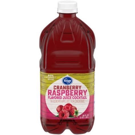 Kroger® Cranberry Raspberry Flavored Juice Cocktail 64 Fl Oz King Soopers