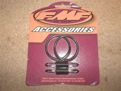 Fmf Exhaust O Rings Pipe Springs Kawasaki Kx125 Kx 125 1988 2002 89