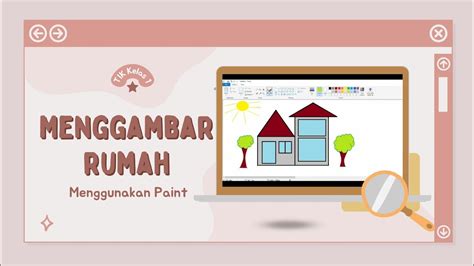 Menggambar Rumah Sederhana Di Ms Paint Tikkelas Youtube