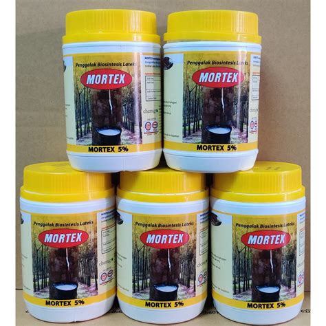 Mortex 5 Penggalak Susu Getah 500g Shopee Malaysia