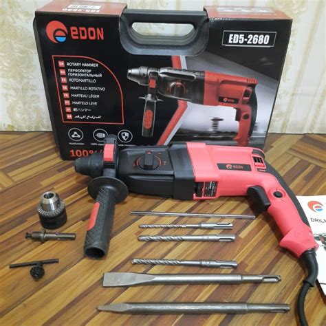 Jual Mesin Bor Bobok Beton Edon Ed Rotary Hammer Drill Sds Edon