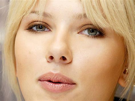 Scarlett Johansson Face Blonde Women Actress Celebrity HD Wallpaper Wallpaperbetter
