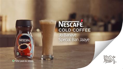 NESCAFÉ Classic Cold Coffee Jo banaye special ban jaye YouTube