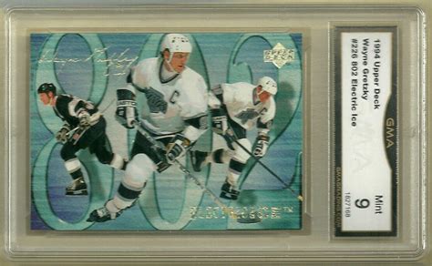 Upper Deck Electric Ice Wayne Gretzky Gma Mint Graded Ebay