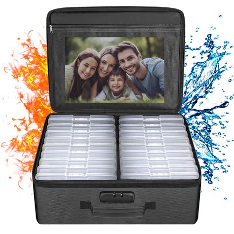 Amazon ENGPOW Photo Storage Box With 18 Inner 4 X 6 Photo Case