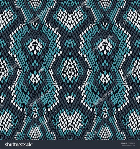 Seamless Pattern Structure Snakeskin Stock Vector Illustration ...