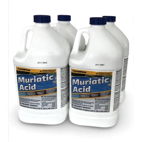 Muriatic Acid Case of 4