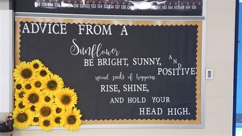 Top 10 Sunflower Bulletin Board Ideas And Inspiration