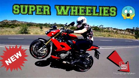 Bmw S1000r The Wheelie Machine Youtube