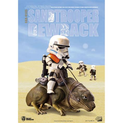 Dewback And Sandtrooper Pack 2 Figurines Star Wars Episode Iv Egg Attack