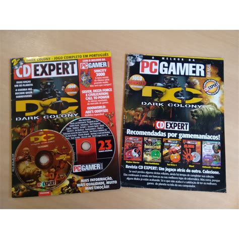 Revista Cd Expert 24 Dark Colony Pc Gamer Brasil 184m Shopee Brasil