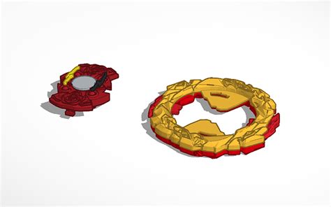 3d Design Beyblade Burst Sparking World Spriggan Tinkercad