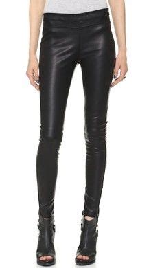 Blanknyc Black Vegan Leather Moto Pants Shopbop Blank Denim Coated