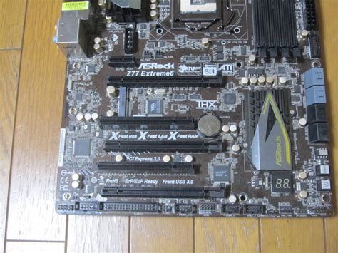 Yahooオークション Asrock Z77 Extreme6 マザーボード Lga1155 Vga