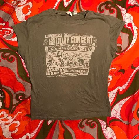 American Eagle Holiday Concert T Shirt THE Most Depop Concert