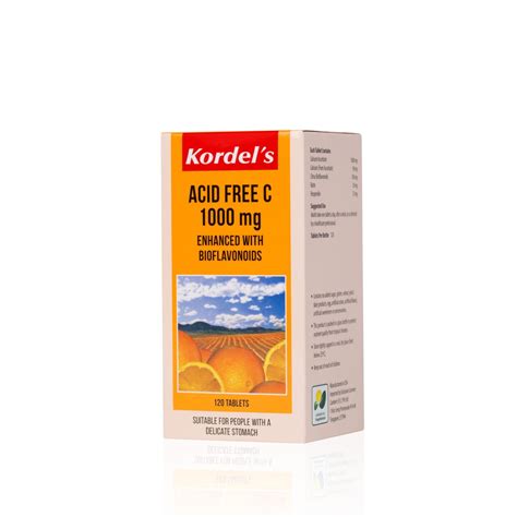 Kordel’s Acid Free C 1000 Mg Enhanced With Bioflavonoids Kordel’s