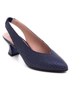 Zapato Pitillos 5193 Azul Para Mujer