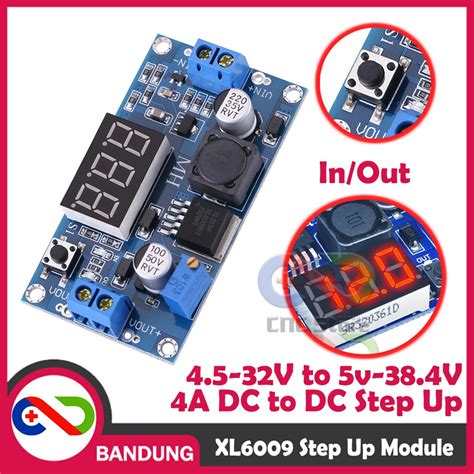 Jual Module Step Up Step Up Xl6009 Adjustable Dc To Dc Boost Converter