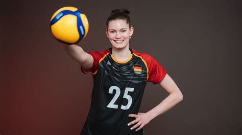 Deutscher Volleyball Verband Frauen EM Porträt Rica Maase