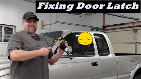 Door Latch Repair On Toyota Tacoma Sr Bad Wrench Youtube