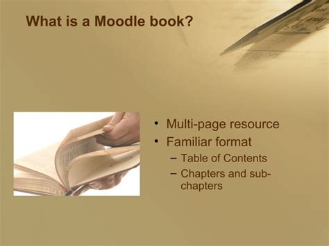 turning  page  moodle   book module