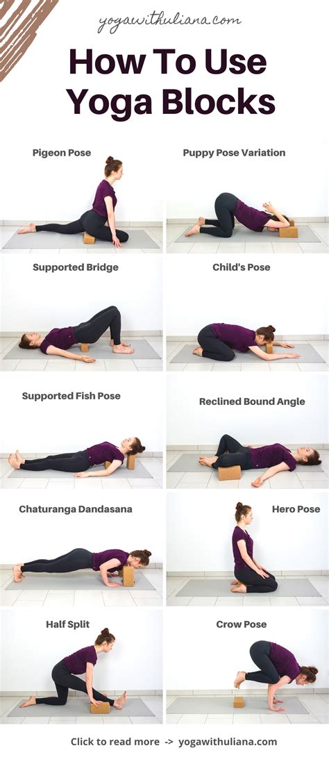 Ways To Use Yoga Blocks To Open The Chest YOGABYCANDACE Atelier