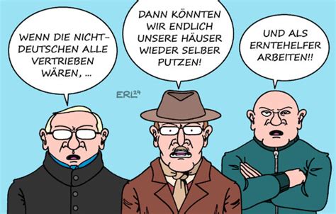 Vertreibung Von Erl Politik Cartoon Toonpool