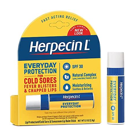 Best Herpecin L Lip Balm For Cold Sores And Fever Blisters